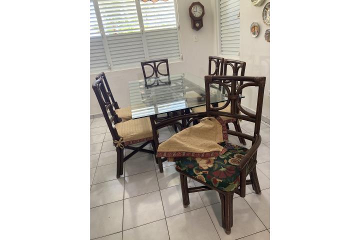 Mesa comedor 6 Rattan