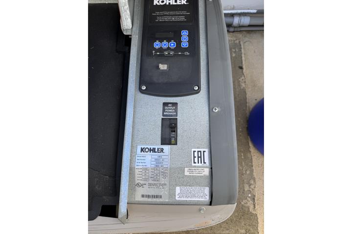 Generador Koler de gas de 14 k