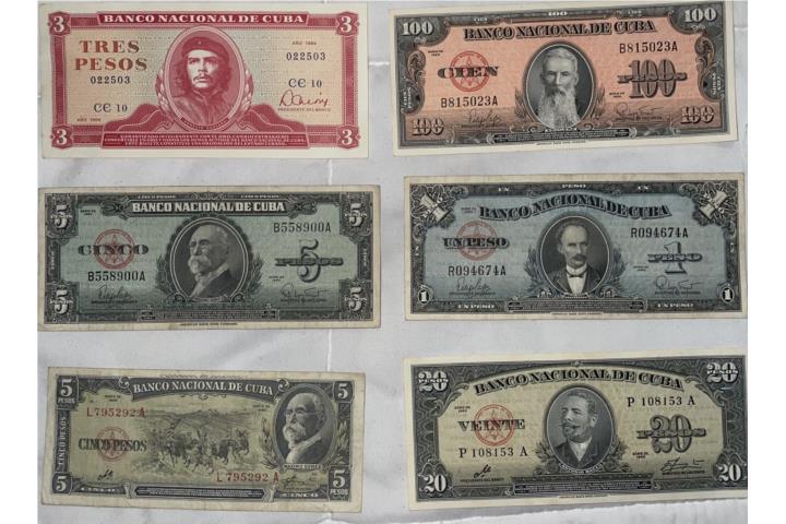 Colección billetes Cuba (Che Guevara)
