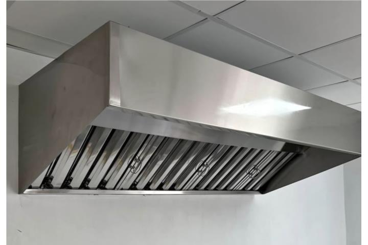 Campana de 6 pies y extractor + conductos
