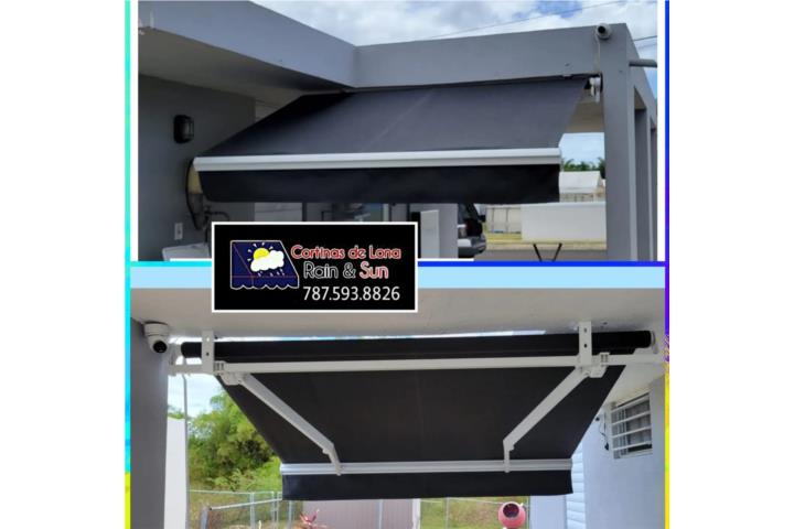 Cortinas de lona Rain and sun caguas
