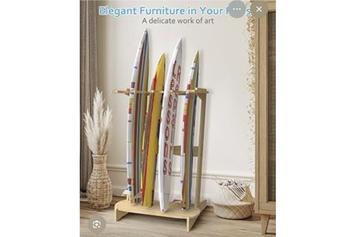 SYINGDIKE Wooden Surfboard Rack