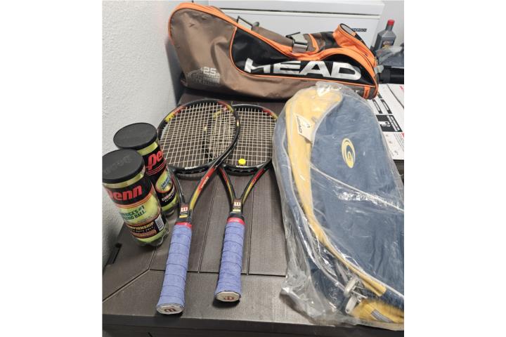 Raquetas de jugar tennis