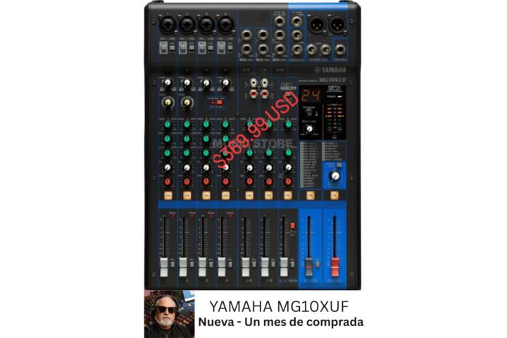 VENDO CONSOLA ANALOGA YAMAHA MODELO MG10XUF