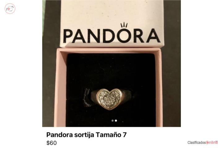 Sortija Pandora tamaño 7, Puerto Rico