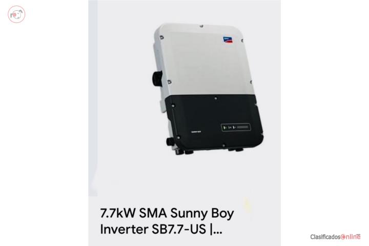 Inverter Sunny boy 7.7kW, Puerto Rico