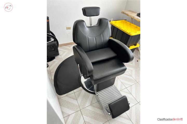 Silla de barbero en excelentes condiciones, Puerto Rico