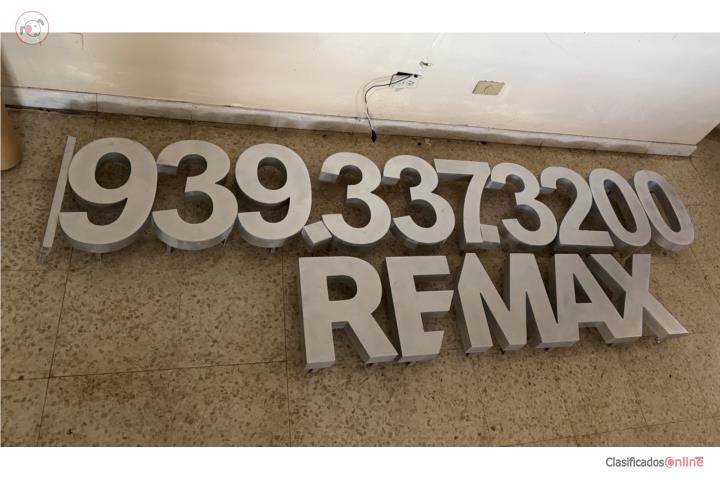 Letras aluminio , Puerto Rico