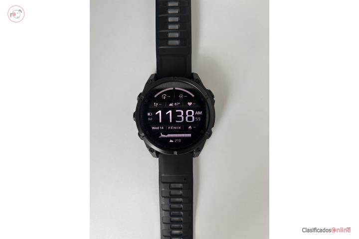 Garmin fenix® 8, Zafiro, 47mm, Puerto Rico