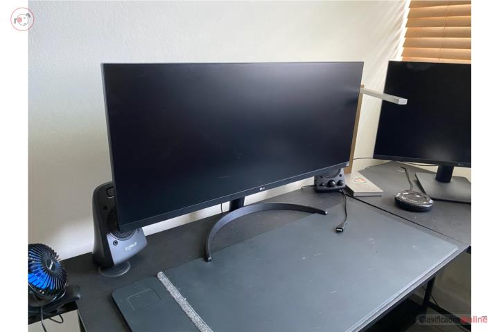 Monitor LG con base, venta por mudanza, Puerto Rico