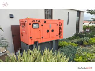 Generador Di�sel Alimar 33 KVA / 26.4 kW - Puerto Rico Clasificados