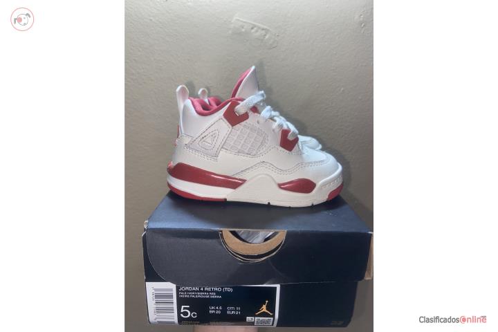 Retro 4 Valentine Size 5c de bebé, Puerto Rico