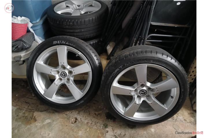 CAMONES DE MAZDA RX-8 CON GOMAS (NITIDO), Puerto Rico