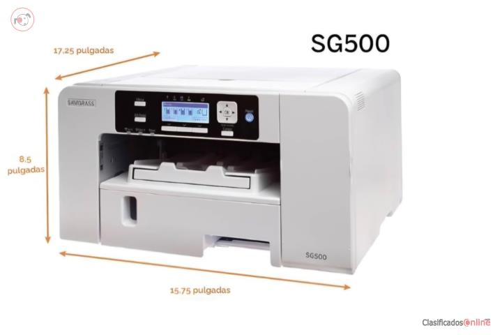 Sawgrass SG 500 Impresora Sublimacion, Puerto Rico