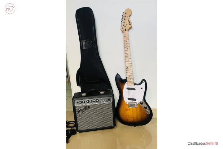 Guitarra Fender(Squier)/ Amplificador Fender , Puerto Rico