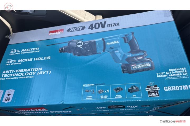 Makita chipping hammer, Puerto Rico