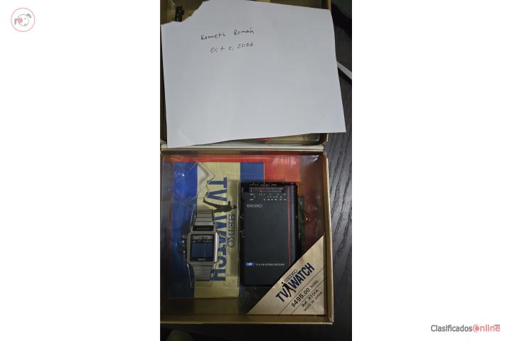 Seiko Tv Watch T001-5019, Puerto Rico