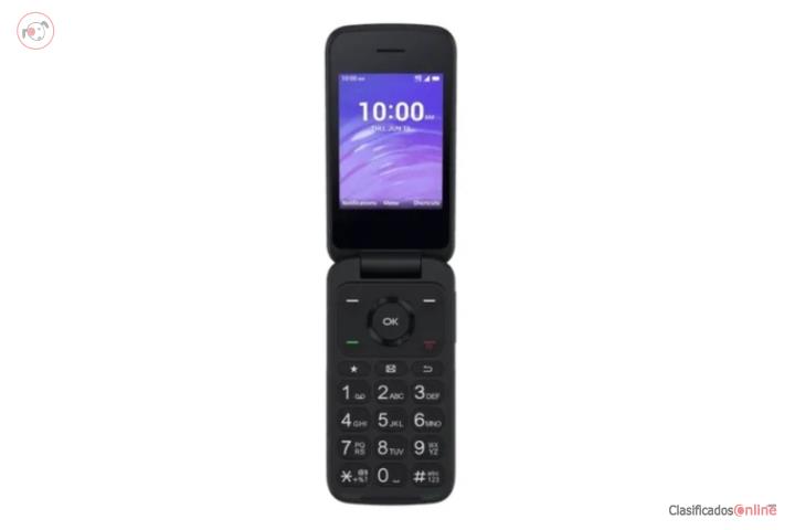 Teléfono Celular TLC Flip Go Modelo 4058W,, Puerto Rico