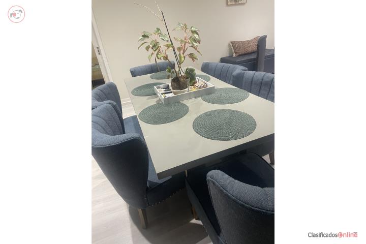 Juego de comedor 6 sillas, Puerto Rico