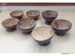 Conchas de Coco artesanales para Velas(NUEVAS, Puerto Rico