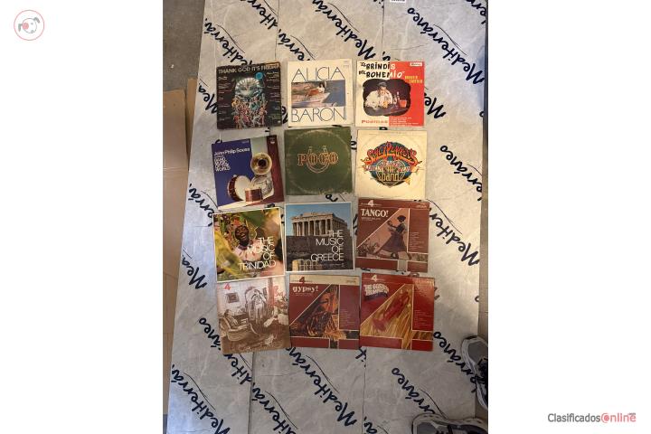 Venta de LP y discos laser, Puerto Rico