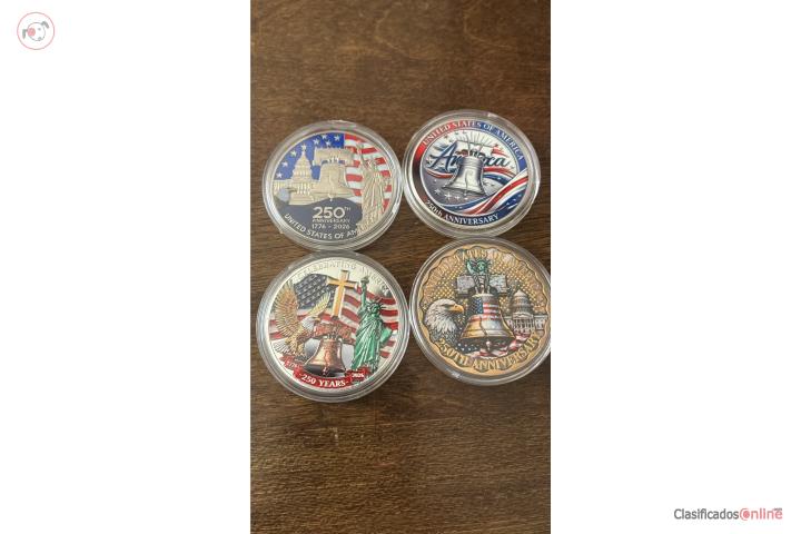 1786-2026 medallas conmemorativas , Puerto Rico