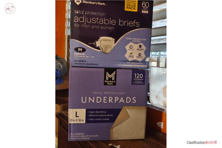 Pads y pañales para adultos, Puerto Rico