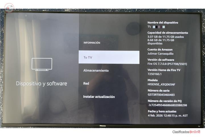 TV 42 new solo 2 meses por motivos de viaje , Puerto Rico