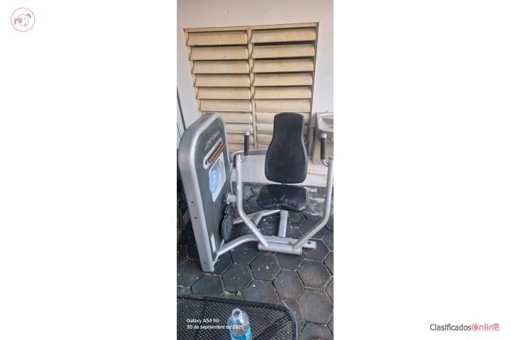 Maquina de pecho selectorizads, Puerto Rico