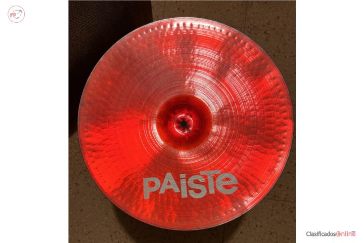 Platillo paiste rojo 80s, Puerto Rico