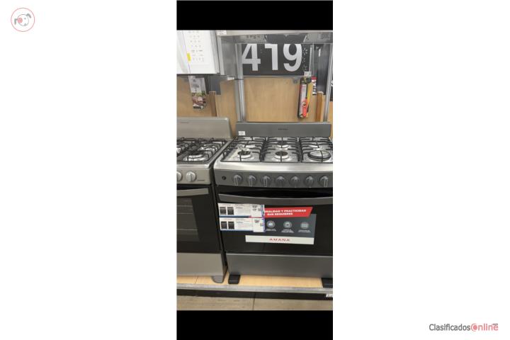 ESTUFA DE GAS- EN CAJA SIN ABRIR- 6 HORNILLAS, Puerto Rico