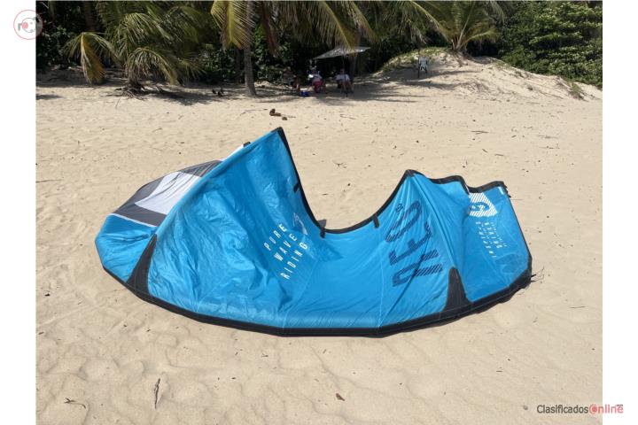 Kite surfing kiteboarding Ozone REO 9 metros, Puerto Rico