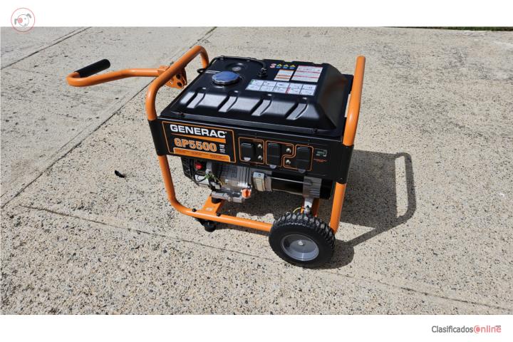 Planta Electrica Generac GP5500 Como Nueva, Puerto Rico