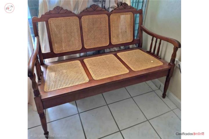 JUEGO DE SALA ANTIGUO, Puerto Rico
