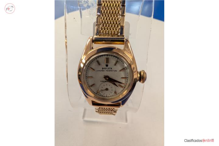 Rolex vintage de damas 18k Oyster Perpetual , Puerto Rico