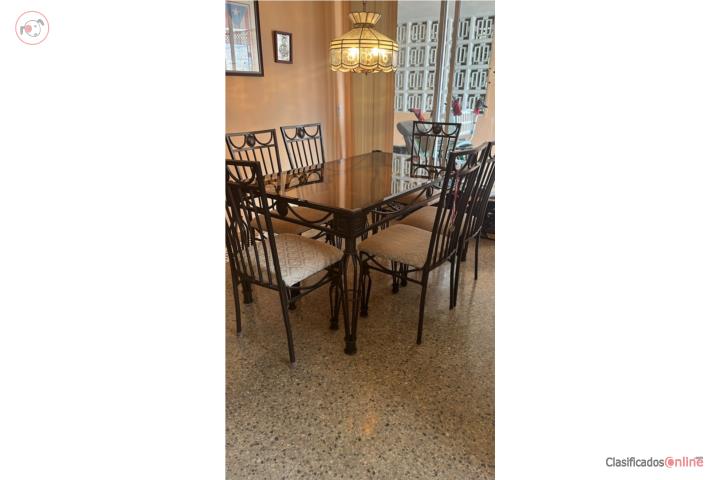 Juego de comedor 6 sillas, Puerto Rico