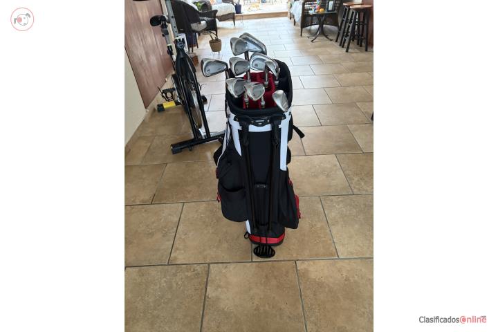 Set de golf clubs y golf bag, Puerto Rico