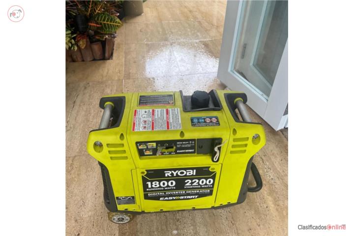 Planta Inverter RYOBI de 2,200 Watts, Puerto Rico