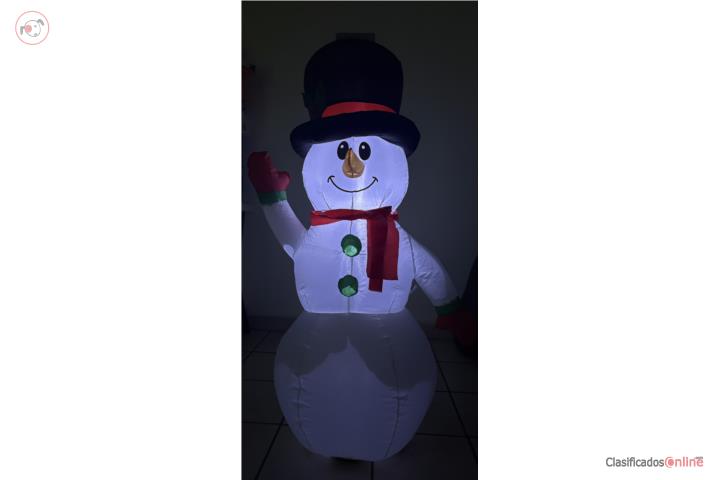Muñeco de nieve inflable , Puerto Rico