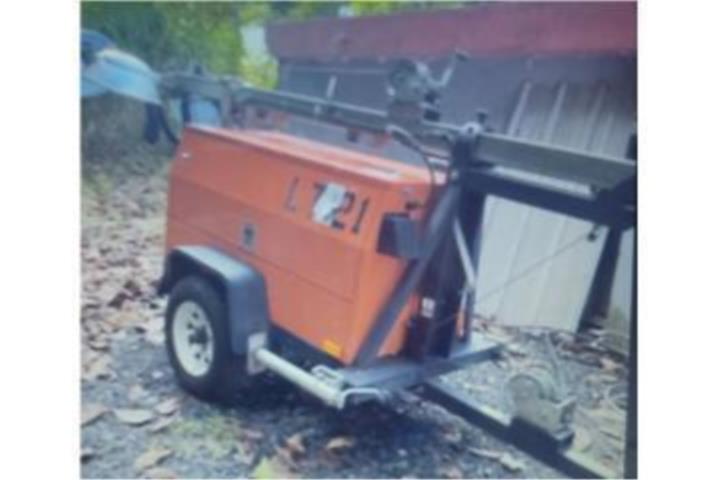 GENERADOR DIESEL 6 KW KUBOTA TORRE DE LUCES