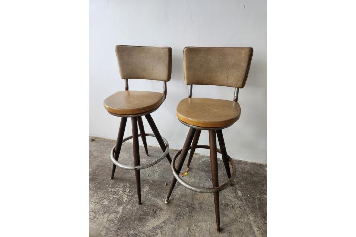 Sillas Stool antiguas giratorias