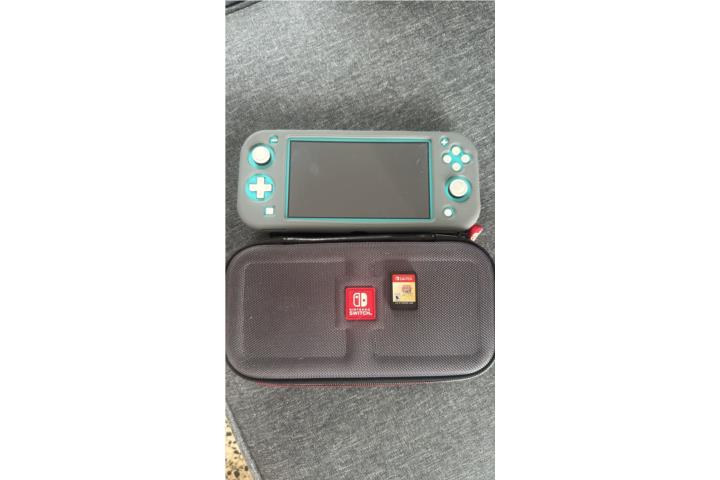 Nintendo switch con 3 juegos todo incluido