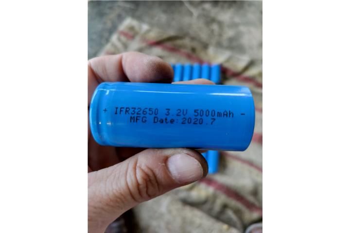 baterias lifepo4 3.6v 5000mah new