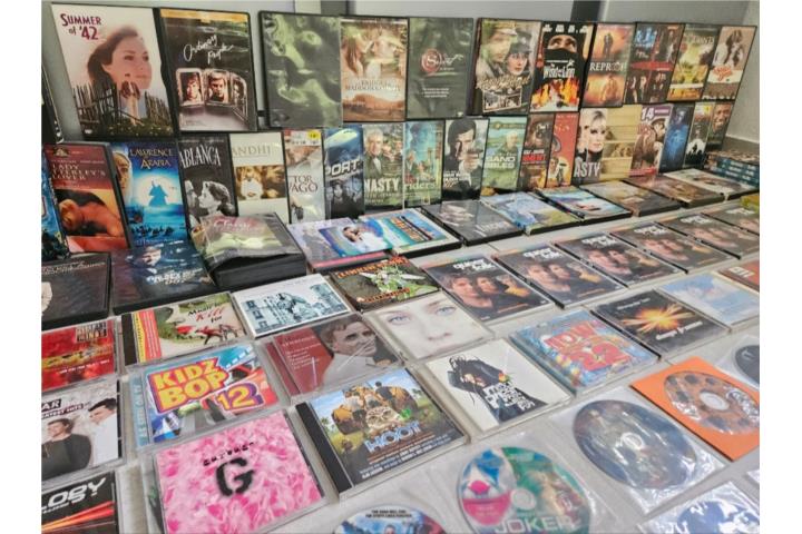 Más de 200 películas CDS y discos