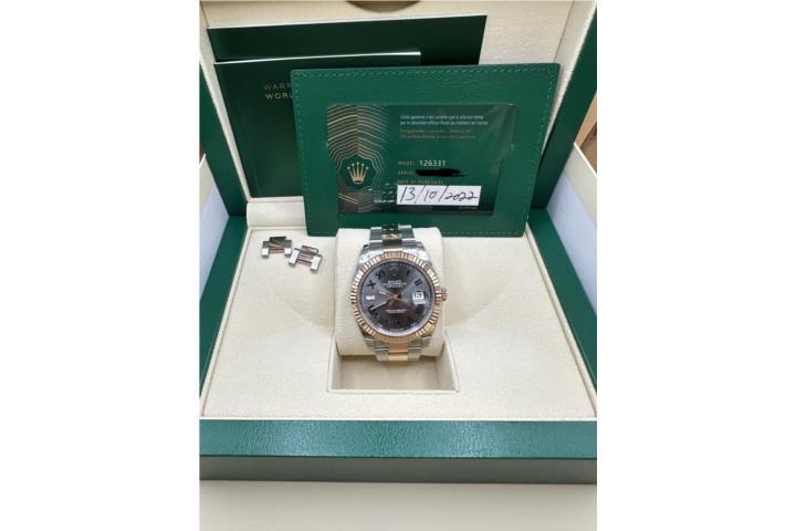 Rolex Datejust Wimbledon 2 tonos oro rosado