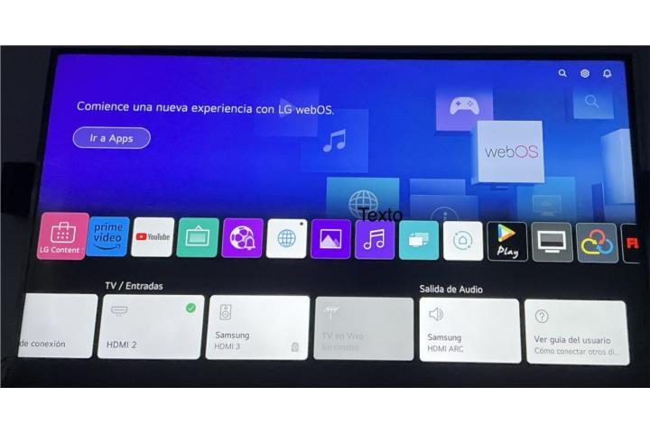 TV 65 LG thinQ 120hz 4k ai