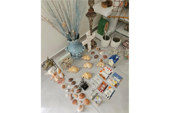 Accesorios de decoración de mar