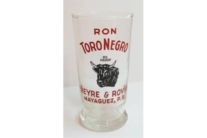 Vaso de colección Ron Toro negro