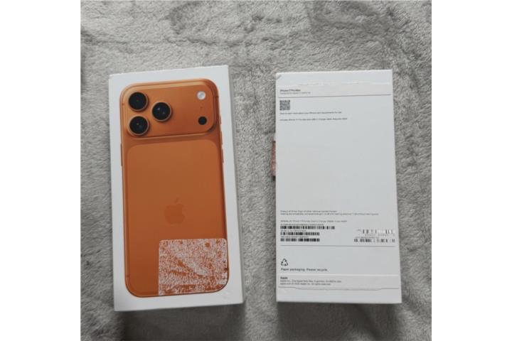 iPhone 17 Pro Max naranja cósmico