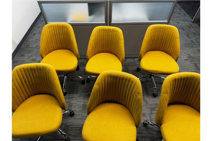 6 SILLAS DE OFICINA, Puerto Rico